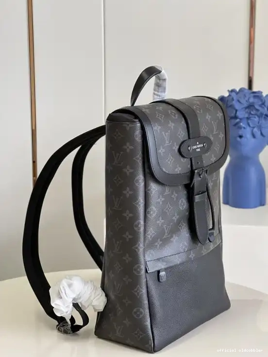 Official oldcobbler BACKPACK SAUMUR VUITTON LOUIS 0625